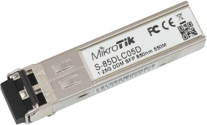 Mikrotik - S-85DLC05D red modulo transceptor 1250 Mbit/s SFP 850 nm