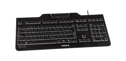 CHERRY - KC 1000 SC teclado USB QWERTY Español Negro