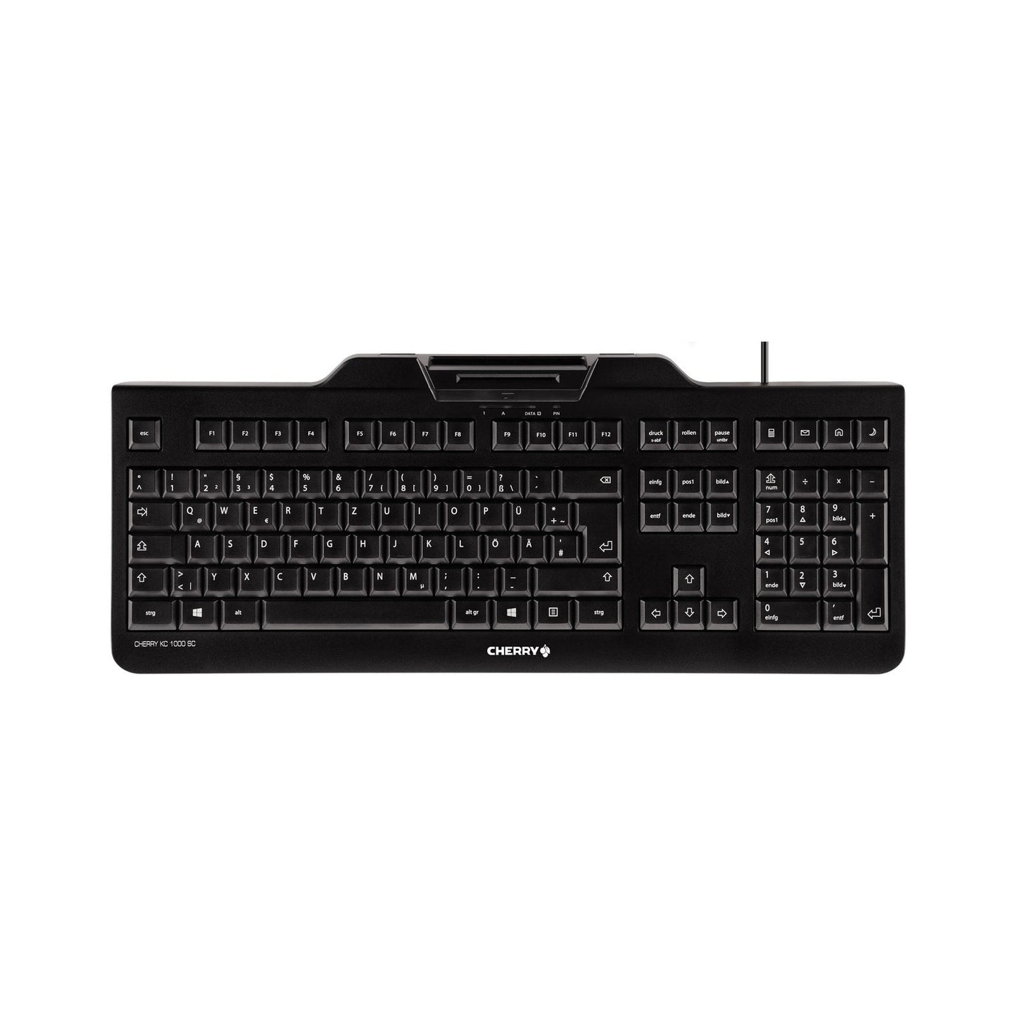 CHERRY - KC 1000 SC teclado USB QWERTY Español Negro