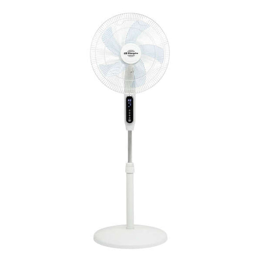 Orbegozo SF 2040 Ventilador de Pie Multifuncional - Potente Caudal de Aire - 3 Modos de Funcionamiento - Temporizador de 12 Horas - Mando a Distancia - Altura Regulable 1 pieza(s)