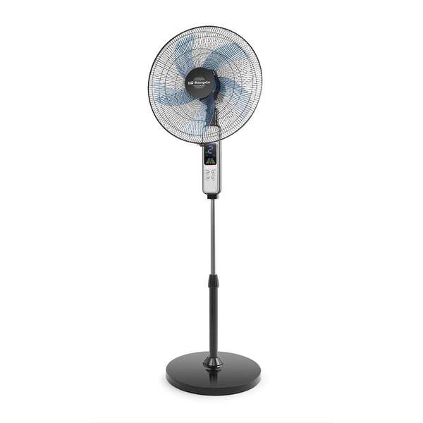 Orbegozo Ventilador de Pie Abc Ventilador de Pie con 5 Aspas y 3 Velocidades - Modos Normal, Brisa y Noche - Oscilante y Regulable en Altura - Temporizador y Mando a Distancia 1 pieza(s)