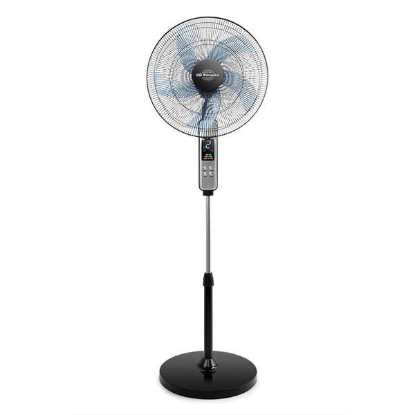 Orbegozo Ventilador de Pie Abc Ventilador de Pie con 5 Aspas y 3 Velocidades - Modos Normal, Brisa y Noche - Oscilante y Regulable en Altura - Temporizador y Mando a Distancia 1 pieza(s)