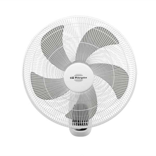 Orbegozo WF 0248 Ventilador de Pared Refresca tu Hogar con Eficacia y Comodidad - Potente y Silencioso - 3 Modos de Funcionamiento - Incluye Mando a Distancia y Temporizador 1 pieza(s)