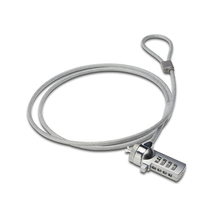 Ewent - EW1241 cable antirrobo Plata 1 5 m