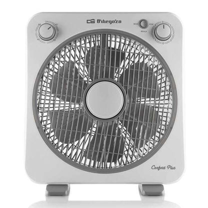 Orbegozo BF 0138 Ventilador Box Fan - Refresca y Ventila con Potencia y Silencio - Portatil y Practico - Temporizador de 60min 1 pieza(s)