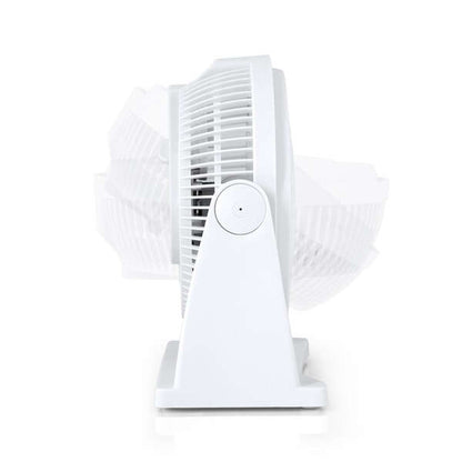 Orbegozo BF 0128 Ventilador Box Fan - Refresca tu Espacio con Comodidad y Versatilidad - 2 en 1 de Mesa y Pared - Aspas de 23cm - Potencia 30 W - Cabezal Orientable - Asa de Transporte - 2 Velocidades 1 pieza(s)