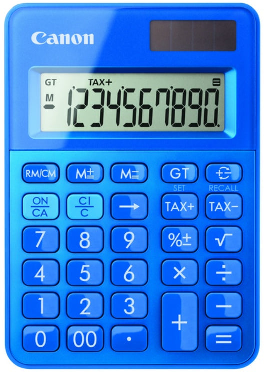 Canon - LS-100K calculadora Escritorio Calculadora básica Azul