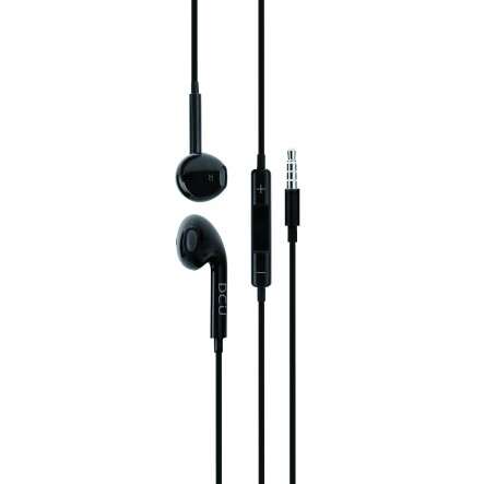 DCU Tecnologic Auricular Jack 3.5mm - Stereo - Color Negro 1 pieza(s)