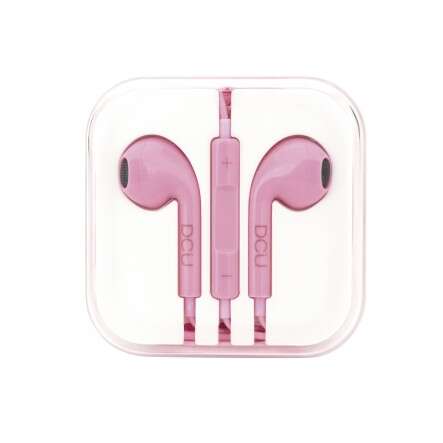 DCU Tecnologic Auricular Jack 3.5mm - Stereo - Color Rosa 1 pieza(s)