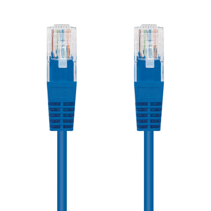 Nanocable - CABLE RED LATIGUILLO RJ45 CAT.5E UTP AWG24  AZUL  2.0 M