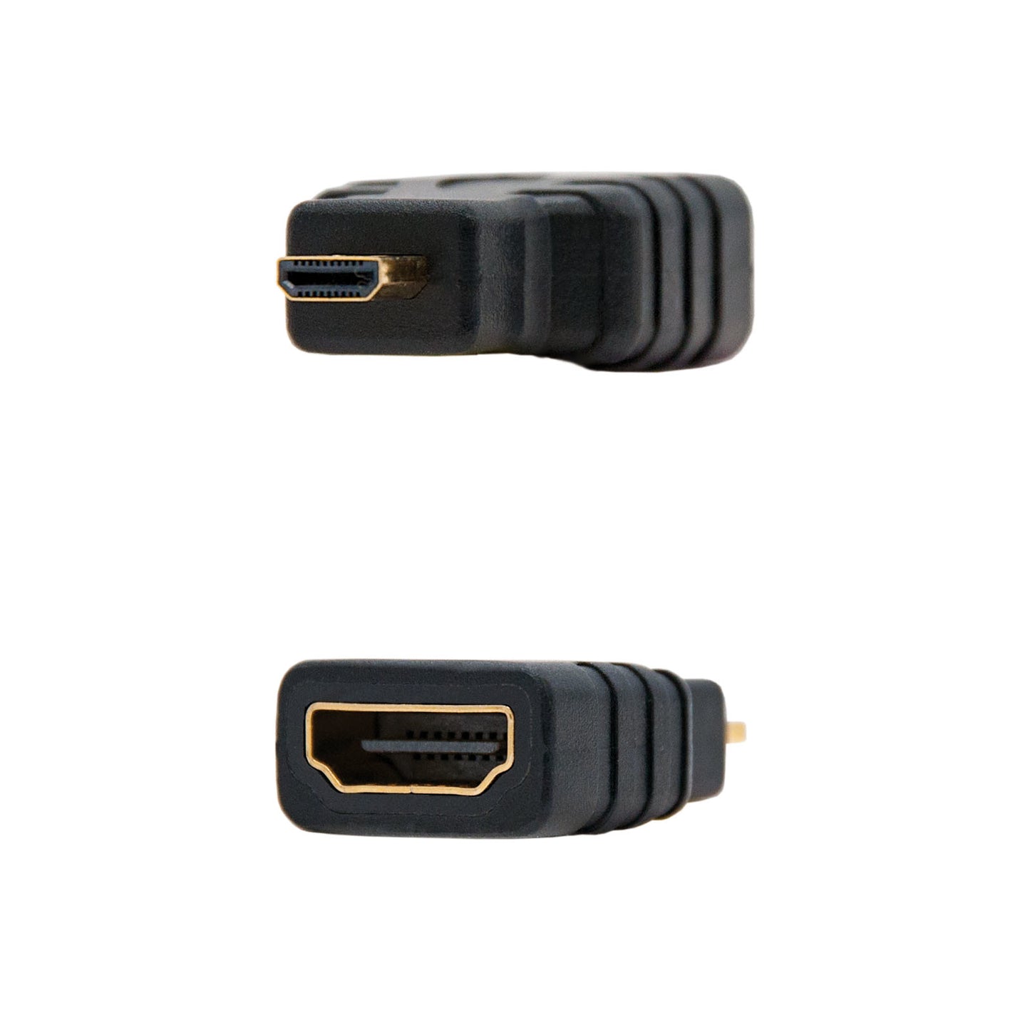 Nanocable - 10.15.1206 cambiador de género para cable HDMI Micro HDMI Negro