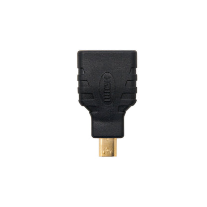 Nanocable - 10.15.1206 cambiador de género para cable HDMI Micro HDMI Negro