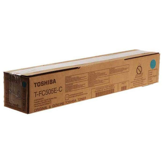 Toshiba T-FC505EC Cyan Cartucho de Toner Original - 6AJ00000290 Tintasmurcia.com