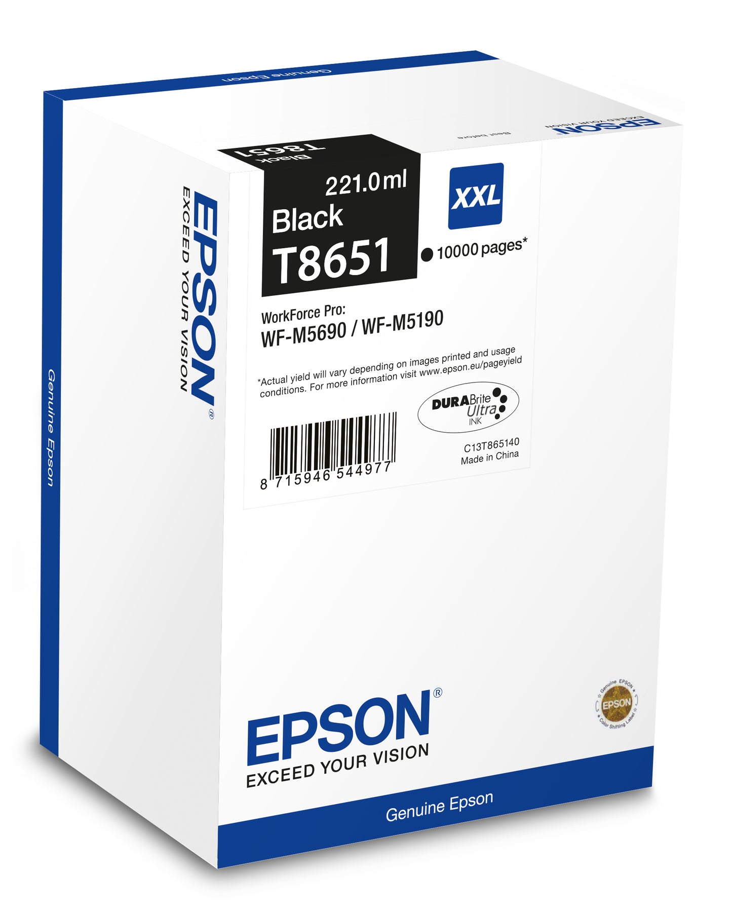 Epson Cartucho T8651 negro XXL