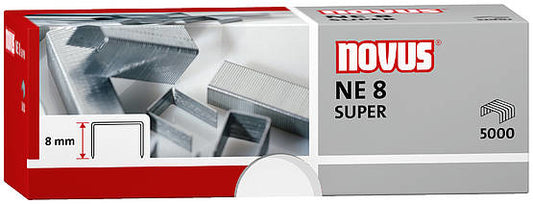 Novus - NE 8 SUPER Paquete de grapas 5000 grapas