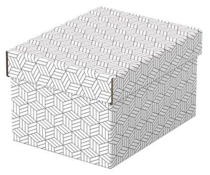 Esselte - 628280 caja de almacenaje Rectangular Cartón Blanco