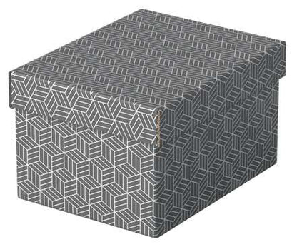 Esselte - 628281 caja de almacenaje Rectangular Cartón Gris