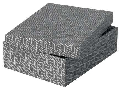 Esselte - 628285 caja de almacenaje Rectangular Cartón Gris