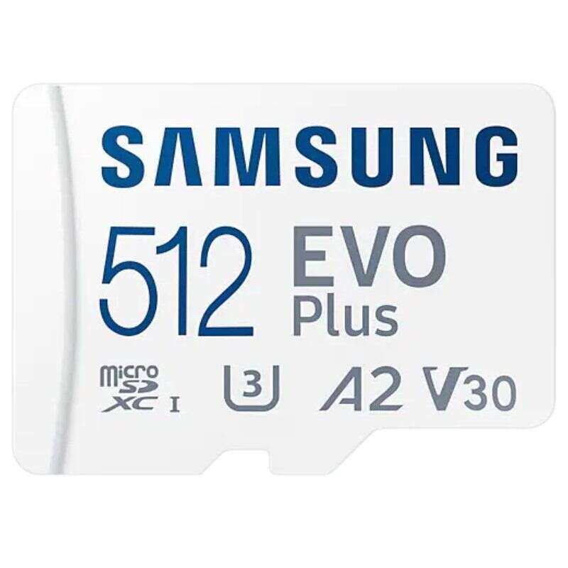 Samsung - MB-MC512S 512 GB MicroSDXC UHS-I