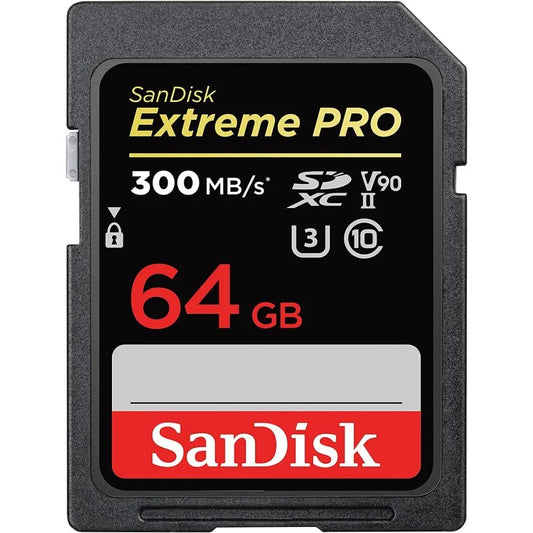 SanDisk - Extreme PRO 64 GB SDXC UHS-II Clase 10