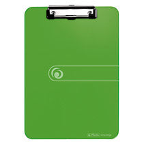 Herlitz - 11226610 portapapel Plástico  Poliestireno Verde