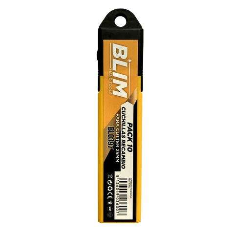 Blim Pack 10 Cuchillas Recambio para Cutters 25mm 1 pieza(s)