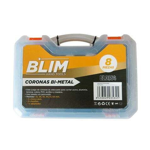 Blim Juego 8 Pcs Coronas Bi-Metal 1 pieza(s)