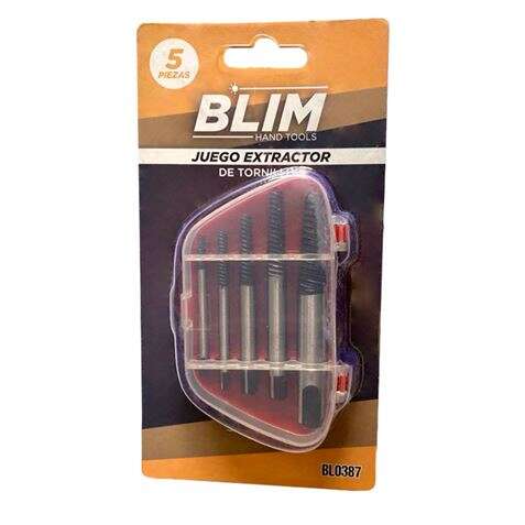 Blim Juego Extractor de Tornillos 5 Pcs 1 pieza(s)