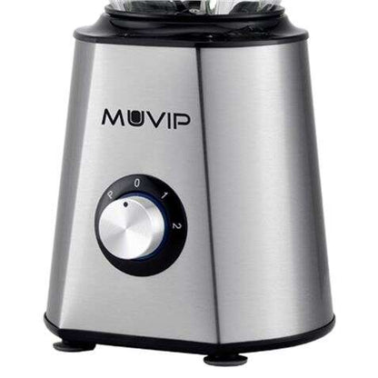 Muvip Batidora Inoxidable Vaso Cristal 1500W 1.5 Litros 1 pieza(s)