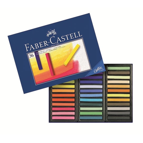 Faber-Castell - STUDIO QUALITY 128336 Pintura al pastel Suave Multicolor 36 pieza(s)