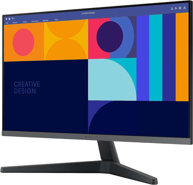 Samsung Essential S3 Monitor 27" LCD IPS FullHD 1080p 100Hz Freesync - Respuesta 4ms - Angulo de Vision 178° - HDMI, DisplayPort - VESA  75x75mm 1 pieza(s)