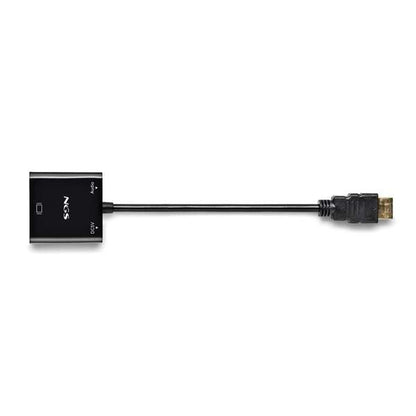 NGS Chamaleon Adaptador HDMI a SVGA + Audio Full HD + Cable de Aimentacion Incluido - Color Negro 1 pieza(s)