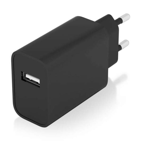 AISENS - Cargador USB 10W alta eficiencia  5V/2A  Negro