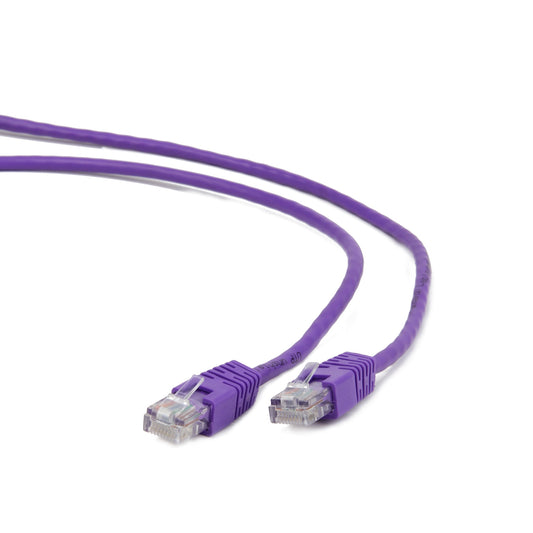 Gembird - RJ45/RJ45 Cat5e 1m cable de red Púrpura U/UTP (UTP)