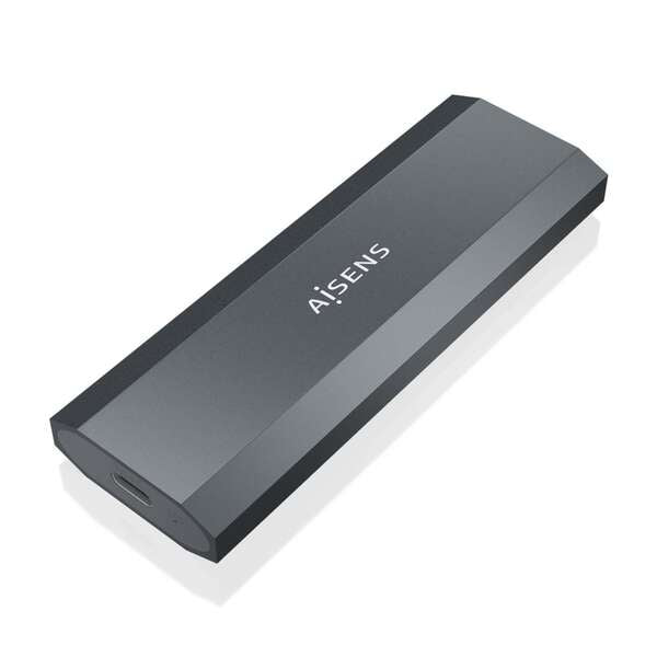 AISENS - Caja Externa M.2 (NGFF) ASM2-029GR NVMe a USB3.2 Gen2  Gris