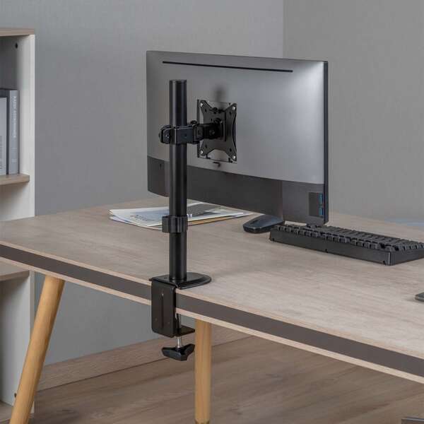 AISENS - Soporte de mesa eco giratorio e inclinable para Monitor/tv 9kg de 17-32  Negro