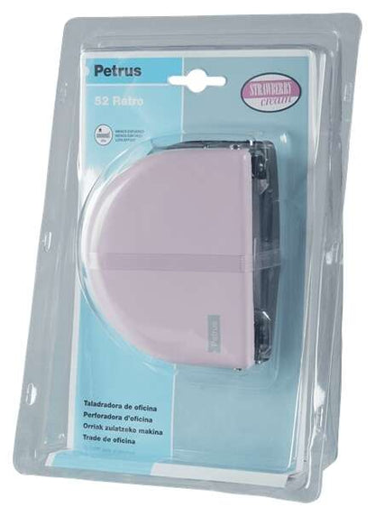 Petrus - 624408 perforador de papel 20 hojas Rosa