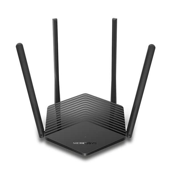 Mercusys - MR60X router inalámbrico Gigabit Ethernet Doble banda (2 4 GHz / 5 GHz) Negro