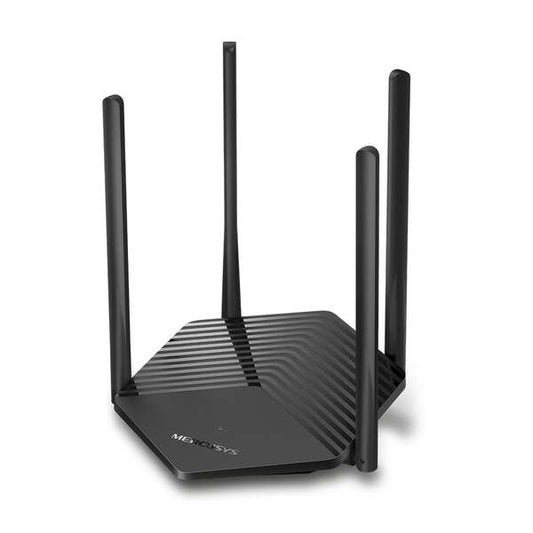 Mercusys - MR60X router inalámbrico Gigabit Ethernet Doble banda (2 4 GHz / 5 GHz) Negro