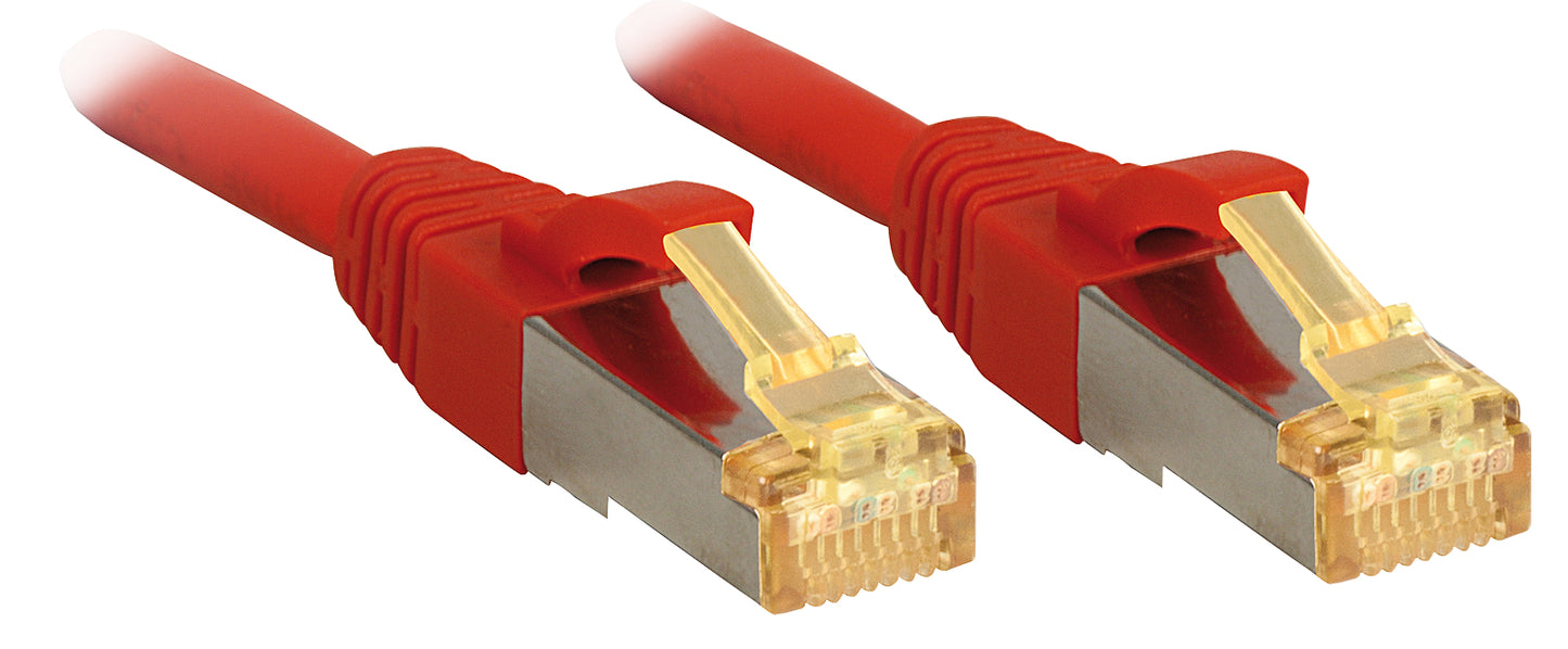 Lindy - 47296 cable de red Rojo 5 m Cat7 S/FTP (S-STP)