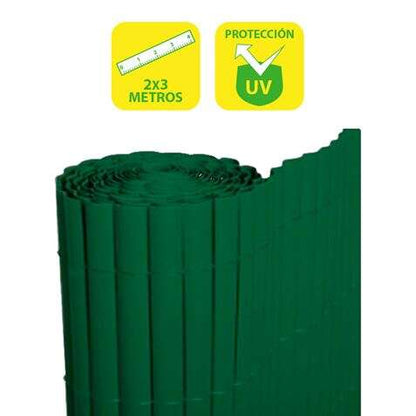 SunGarden Cañizo Plastico Doble Cara 2x3m - Color Verde 1 pieza(s)