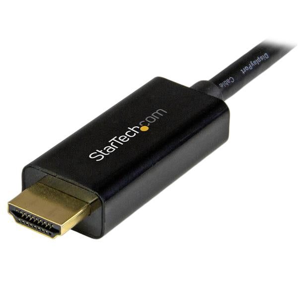 StarTech.com - Cable Conversor Mini DisplayPort a HDMI de 2m - Color Negro - Ultra HD 4K