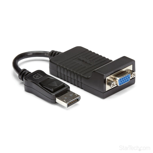 StarTech.com - Adaptador Conversor de Vídeo Activo DisplayPort DP a VGA - 1920x1200 - Convertidor