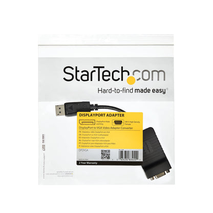 StarTech.com - Adaptador Conversor de Vídeo Activo DisplayPort DP a VGA - 1920x1200 - Convertidor