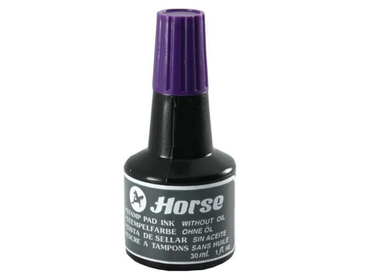 Horse Bote de Tinta para Tampon 30ml - Sin Aceite - Color Violeta 1 pieza(s)