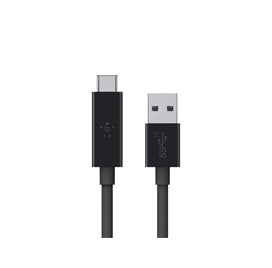 Belkin - USB-A - USB-C  0.9m cable USB USB 3.2 Gen 2 (3.1 Gen 2) 0 9 m USB A USB C Negro