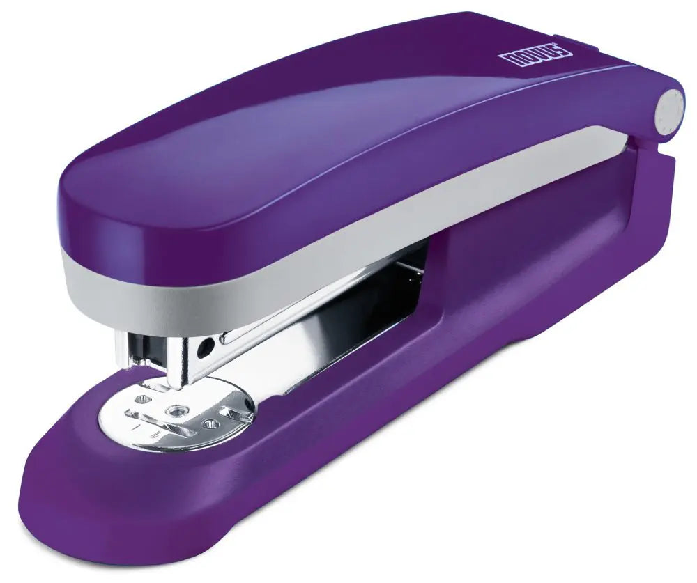 Novus Evolution E 25 Fresh Grapadora + Caja de 200 Grapas 24/6 - Hasta 25 Hojas - Grapado Cerrado, Abierto y Clavado - Color Violeta 1 pieza(s)