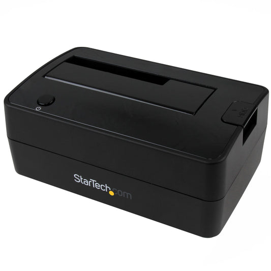 StarTech.com - Docking Station USB 3.1 (10Gbps) a SATA III de 1 Bahía para Discos Duros y SSD de 2 5/3 5" - Base con Bahía de Carga Superior