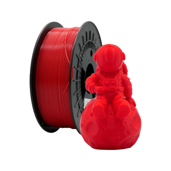 Filamento 3D PETG - Diametro 1.75mm - Bobina 1kg - Color Rojo Tintasmurcia.com