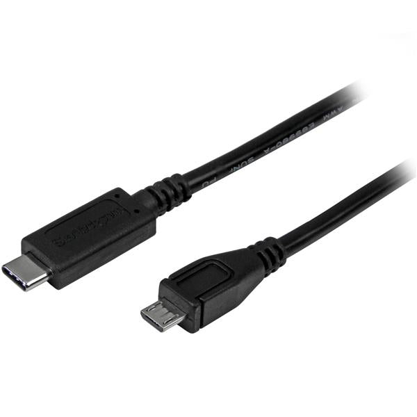 StarTech.com - Cable Adaptador de 1m USB-C a Micro B - USB 2.0 Type-C